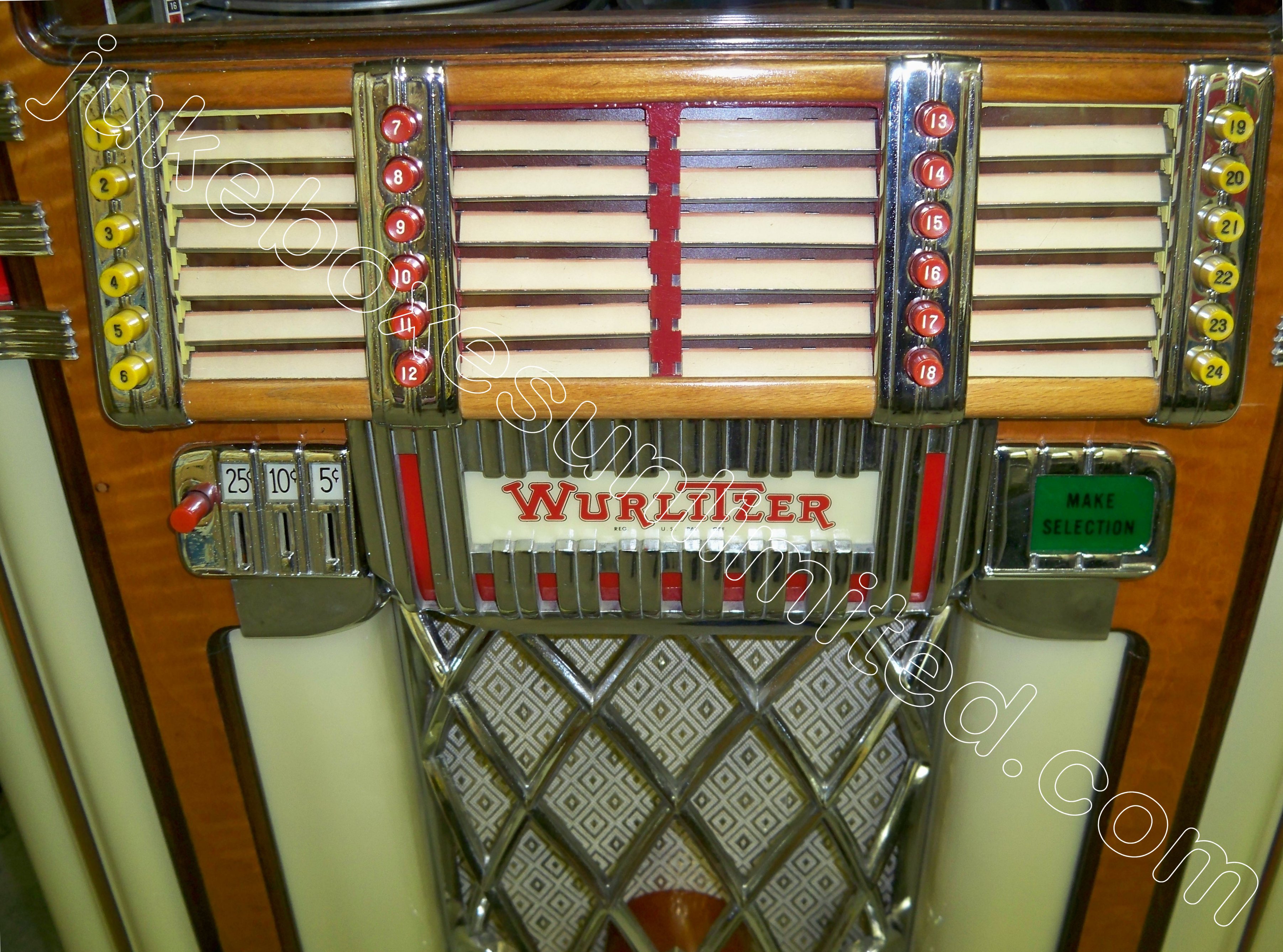 1946 Wurlitzer "1015" Jukebox For Sale